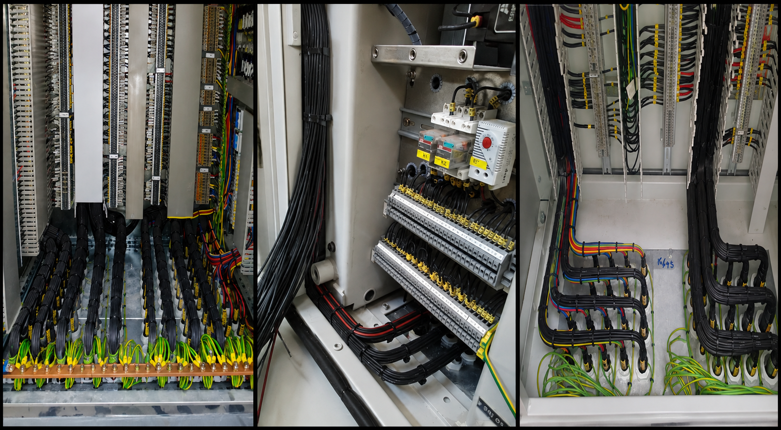 Electrical Work Panels Cable Tray